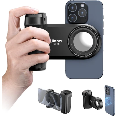 Afbeelding van Ulanzi MA35 Magnetische Smartphone Grip MagSafe Universeel Ergonomisch Zwart
