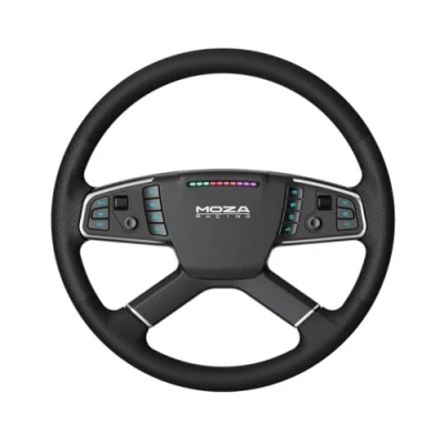 Afbeelding van Moza TSW vrachtwagenwiel (PC), Controller, Zwart