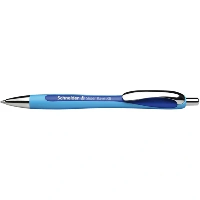 Image de Stylo bille Slider Rave rétractable bleu