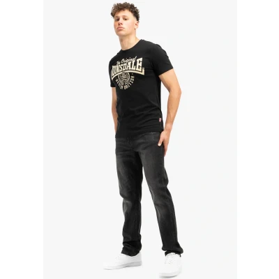 Afbeelding van Lonsdale Bethersden Tshirt print, Heren, Maat: Small, Black