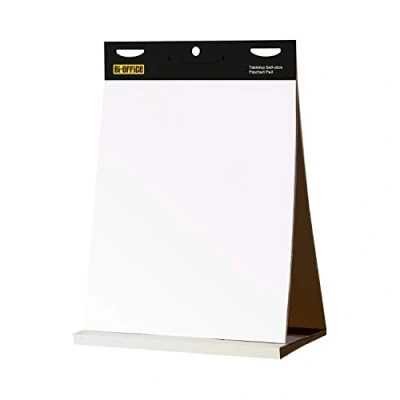 Afbeelding van Bi Office Zelfklevend tafelnotitieblok, 20 vellen papier 70 g/m², 58,5 x 50 cm