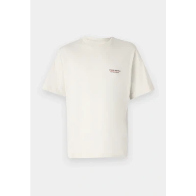 Afbeelding van Jack &amp; Jones T shirt Jorislington Type Tee Ss Crew Neck 12273640 Antique White Mannen Maat S