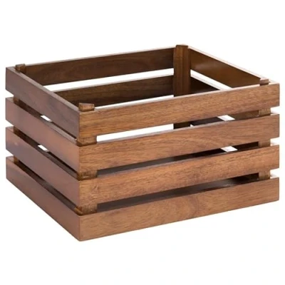 Afbeelding van APS Superbox Acaciahouten Krat 350x290mm FT150
