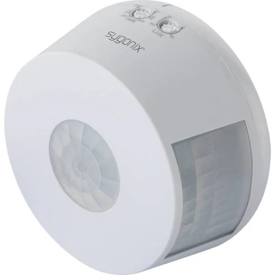 Afbeelding van Sygonix SY 4755358 PIR bewegingsmelder Plafond 360 Relais Wit