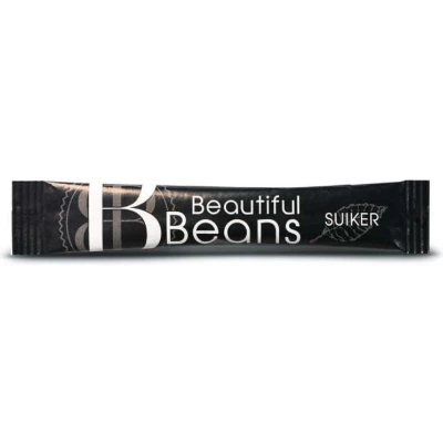 Afbeelding van Beautiful Beans Suikersticks 4 gram 1000 sts