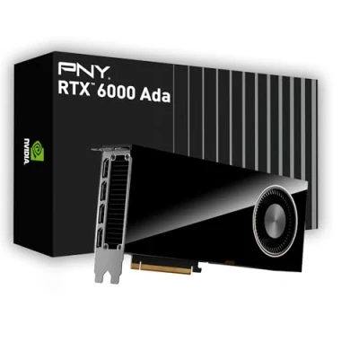 Image de NVIDIA RTX 6000 Ada Carte graphique 48 Go GDDR6 PCIe 4.0 x16 4 x DisplayPort