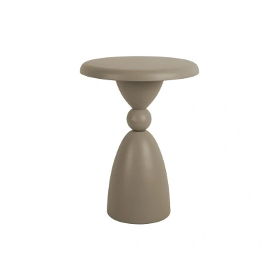 Afbeelding van Leitmotiv Bijzettafel Folly Outdoor Warmgrijs