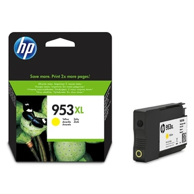 Image de HP 953XL Cartouche d’encre jaune grande capacité authentique