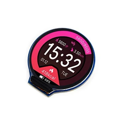 Afbeelding van Waveshare 1,28 inch ronde lcd module voor Raspberry Pi/Jetson Nano 65 K RGB kleuren 240 x resolutie met SPI Embedded Interface GC9A01 Driver