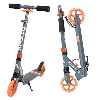 Afbeelding van Apollo Scooter LED Skyracer met Wielen 145 mm City Vering Step Opvouwbaar en in Hoogte Verstelbaar voor Kinderen Tieners