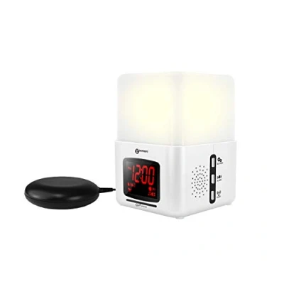 Image de Geemarc JWNS Light_WH_I à quartz Réveil blanc