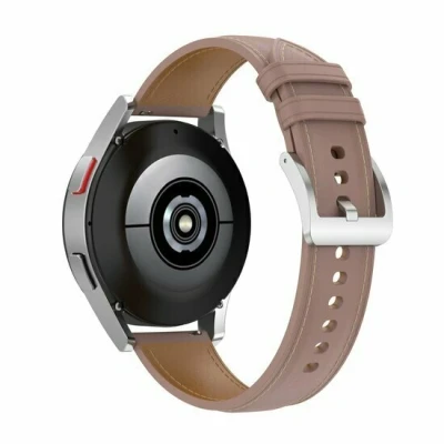 Afbeelding van Garmin Venu 2 &amp; 3 Luxe leren bandje Oudroze leather
