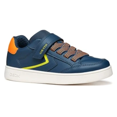 Afbeelding van Geox J Eclyper Boy A Kinderschoenen, marineblauw/limoengroen, 28 EU, Marineblauw Lime, EU