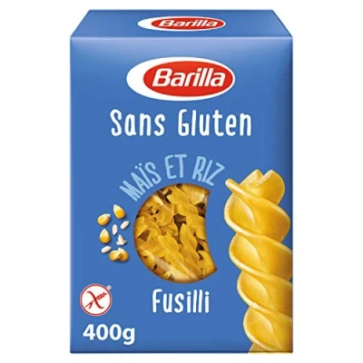 Image de Barilla Fusilli sans Gluten 400 g Lot de 7