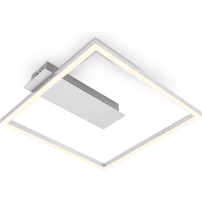 Afbeelding van BRILONER Plafondlamp 3771019 Warm wit 3000K 12W 1400 lm 25.000u levensduur 32 x 30 x5 Aluminiumkleurig