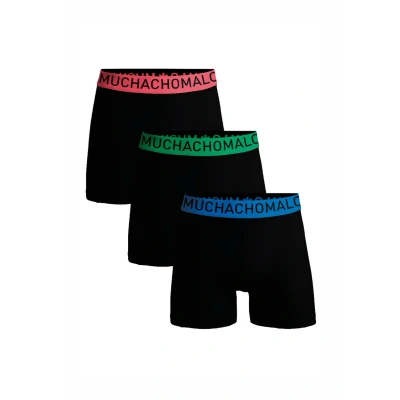 Afbeelding van Muchachomalo Heren Boxershorts Microfiber 3 Pack Maat XXL Mannen Onderbroeken