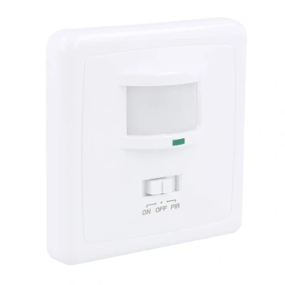 Afbeelding van Yphix Led Bewegingsmelder Muur Inbouw Wit 9m LEDdirect.nl