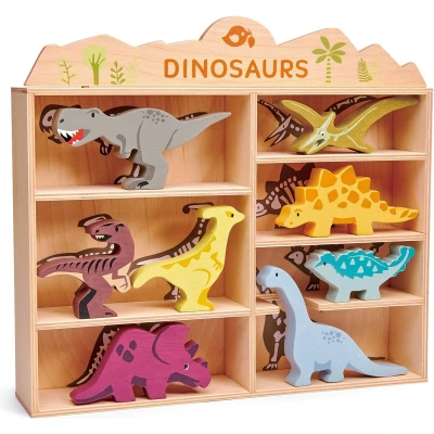 Afbeelding van Tender Leaf Toys Set Houten Dino&#039;s
