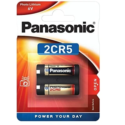 Afbeelding van Panasonic 2cr5 2cr5m dl245 6v fotocamera lithium batterij