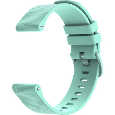 Afbeelding van imoshion Siliconen sportbandje met gesp Universeel 20 mm aansluiting Mintgroen