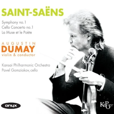 Afbeelding van Augustin Dumay, Pavel Gomziakov, Kansai Philharmonic Orchestra Saint Saëns: La muse et le poète/ Symphony No. 1/ Cello Concerto 1 (CD)