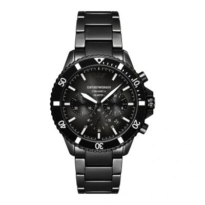 Afbeelding van Emporio Armani heren Horloge AR70010 in de kleur Zwart