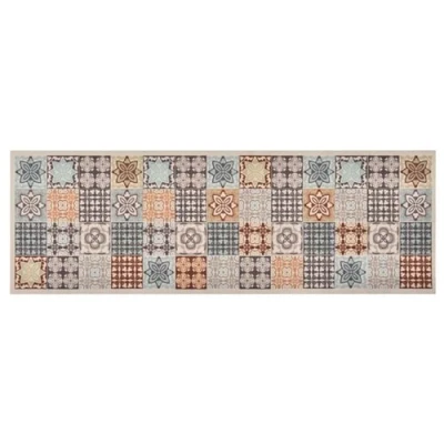 Afbeelding van Keukenmat wasbaar Mosaic Colour 60x300 cm