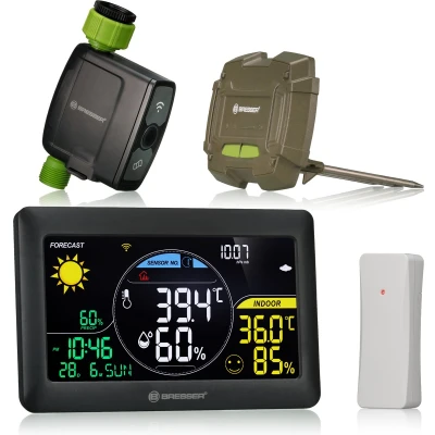 Afbeelding van Bresser Weerstation Smart Garden Bewateringssysteem Incl. en Bodemsensor Met Buitensensor