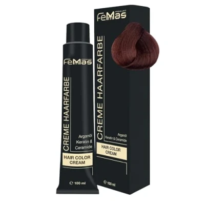Afbeelding van Femmas (6.4) Haarverf Donkerblond Koper 100ml