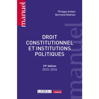 Image de Droit constitutionnel et institutions politiques