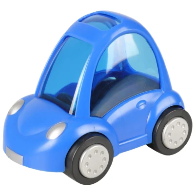 Afbeelding van Flamingo Knaagdierenspeelgoed Bertrand Auto Speelgoed 14x9x11 cm Blauw Wit Zwart