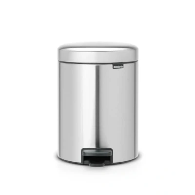 Image de Poubelle Newlcon 5l Inox Brabantia Argent