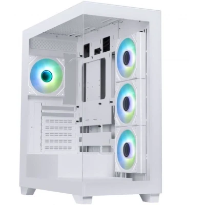 Afbeelding van PC behuizing BITFENIX CETO Premium Edition Zonder voeding Mid tower ATX formaat Wit