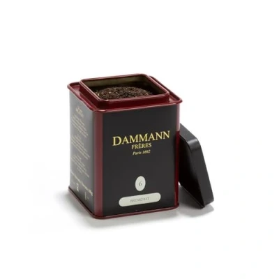 Afbeelding van Dammann Frères Strong Breakfast blikje N 100 gram losse zwarte ontbijtthee Melange van Ceylon thee, Darjeeling thee en Assam
