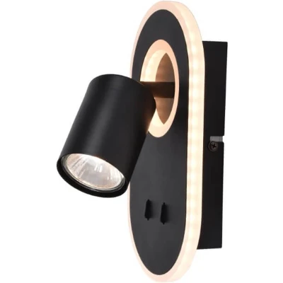 Afbeelding van Brilliant Kimon G99556/06 LED wandspot GU10 Zwart
