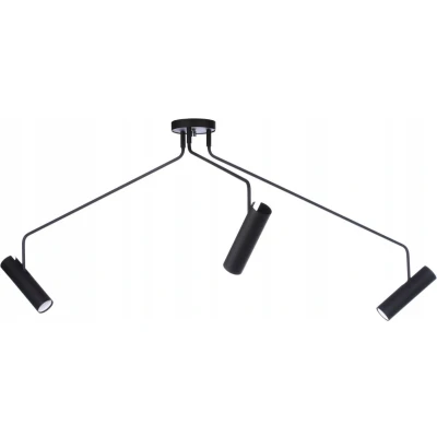 Afbeelding van Nowodvorski Spot Eye SUPER black 3 lichts Ø 130 cm zwart
