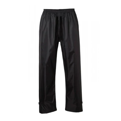 Afbeelding van Mac in a Sac Full Zipper Regenbroek Zwart Maat XXXL