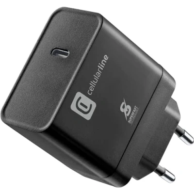 Afbeelding van Cellularline ACHSMUSBC45WK oplader voor mobiele apparatuur Universeel Zwart AC Snel opladen Binnen