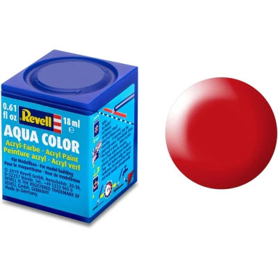 Afbeelding van Aqua Helder Rood Zijde Mat Revell Modelbouwverf Op Waterbasis