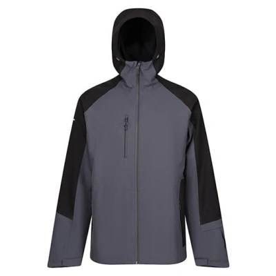 Afbeelding van Regatta X PRO Beacon Brite Light Waterproof Jacket RG5290 SEAL GREY/BLACK
