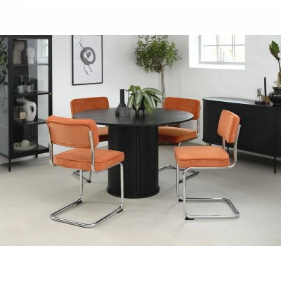 Afbeelding van Kelly eettafel ø120 cm zwart