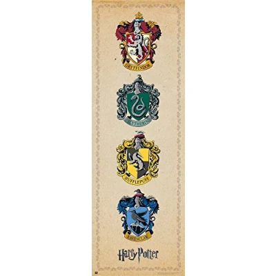 Afbeelding van [Merchandise] Grupo Erik Harry Potter Deur Poster Hogwarts