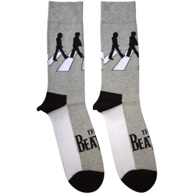 Afbeelding van The Beatles Abbey Road Silhouettes Sokken Grijs
