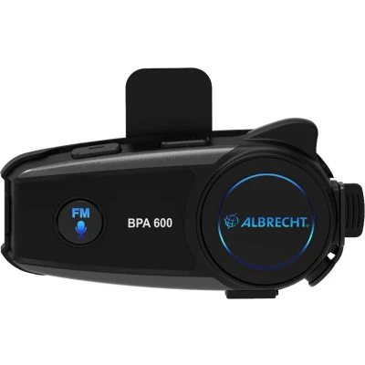 Afbeelding van Albrecht BPA 600 15550 Bluetooth Motorbike Headset Muziek + navigatie telefoon