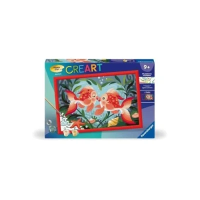 Afbeelding van CreArt Kids 31x21cm Viskusjes, Schilderen op Nummer Kit, Kunstnummer, Leeftijd 7+, 25853, Ravensb...
