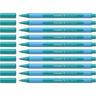Afbeelding van Schneider balpen Slider Edge pastel XB ocean 10 stuks S 152234