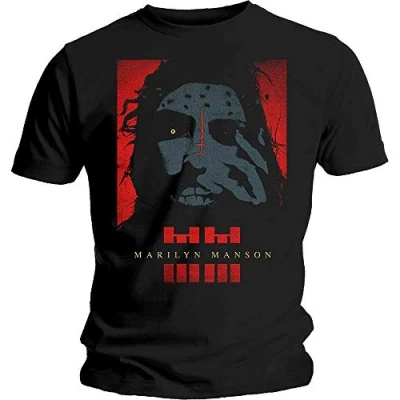 Afbeelding van Marilyn Manson Rebel Heren T shirt S Zwart