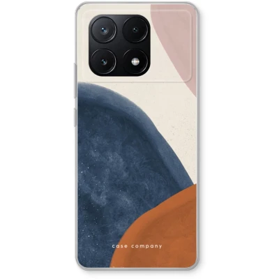 Afbeelding van Case Company® hoesje geschikt voor Xiaomi Poco X6 Pro Geo #1 Soft Cover Telefoonhoesje Bescherming aan alle Kanten en Schermrand