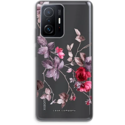 Afbeelding van Case Company® hoesje geschikt voor Xiaomi 11T Pro Mooie bloemen Soft Cover Telefoonhoesje Bescherming aan alle Kanten en Schermrand