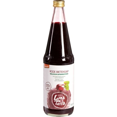 Afbeelding van LunaeTerra Rode Bietensap Melkzuur Multi verpakking 6x700ML